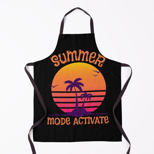 Item preview, Summer Mode Activate Retro Synthwave Sunset designed and sold by WildTrace.