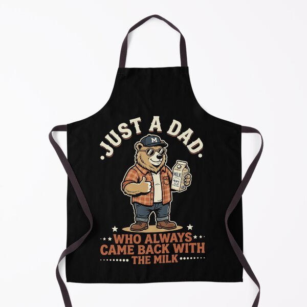 Item preview, Just A Dad. Who Always Came Back With The Milk Funny Father Fatherhood Gift designed and sold by SofenArt.