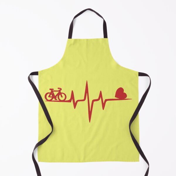 Item preview, Red cycling Heartbeat – Ride for Life designed and sold by Catfcreations.