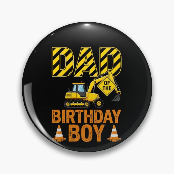 Item preview, Dad Of The Birthday Boy Construction Party Father Excavator designed and sold by SofenArt.