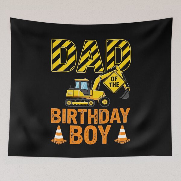 Item preview, Dad Of The Birthday Boy Construction Party Father Excavator designed and sold by SofenArt.