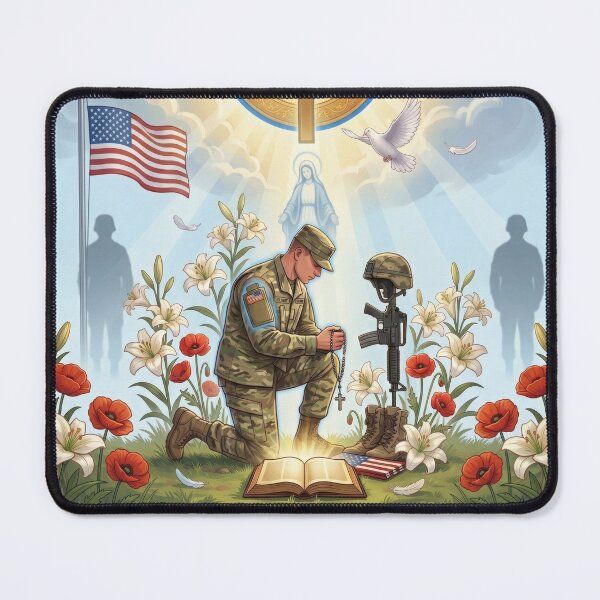 Item preview, Catholic Infantry Memorial Tribute designed and sold by Omni Craft .