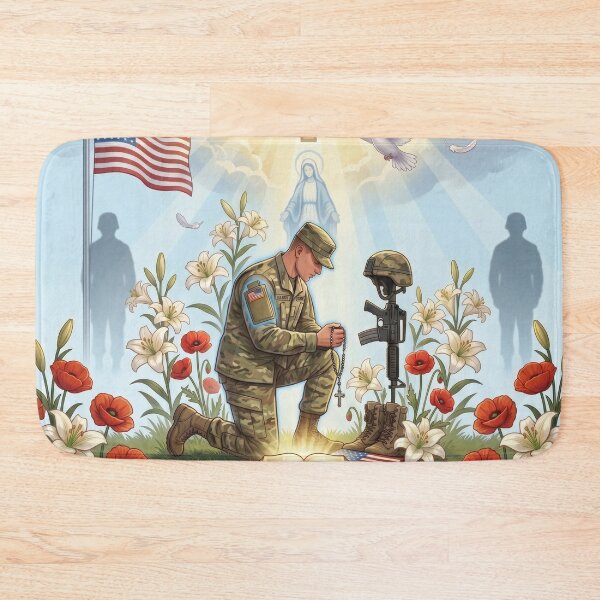 Item preview, Catholic Infantry Memorial Tribute designed and sold by Omni Craft .