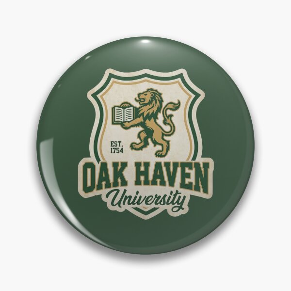Item preview, Oak Haven University - Classic Academic Crest designed and sold by The True American.