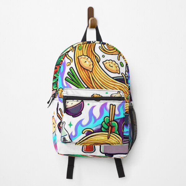 Item preview, Dragon Wok Master – Funny Ramen Chef Dragon Sticker designed and sold by LevelUpReads.
