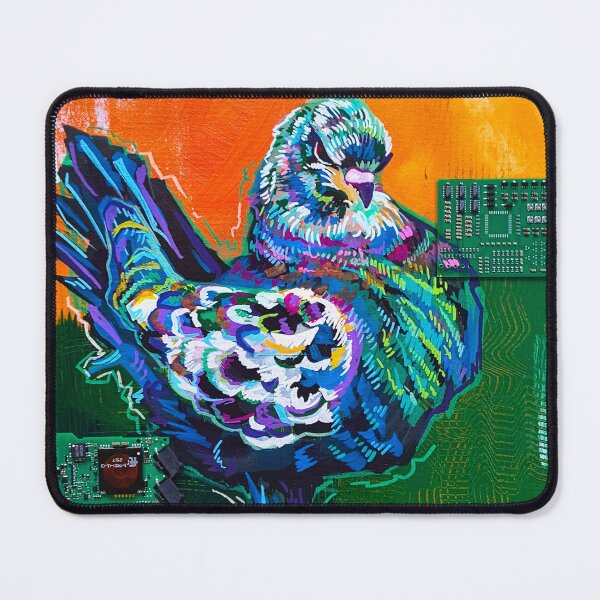 Item preview, Pigeon - Traditional artwork designed and sold by Viggorbiggor.