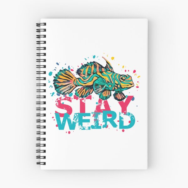 Item preview, Psychedelic Mandarinfish Stay Weird Design designed and sold by ArtdeGwo.