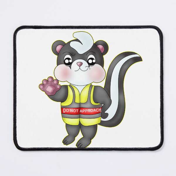 Item preview, Funny Introvert Skunk Do Not Approach Vest designed and sold by BalRaju-Doodles.
