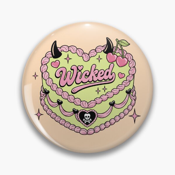 Item preview, Wicked Heart Cake Graphic Tee – Cute Goth Coquette Y2K Aesthetic Design designed and sold by TheStephanieRome.