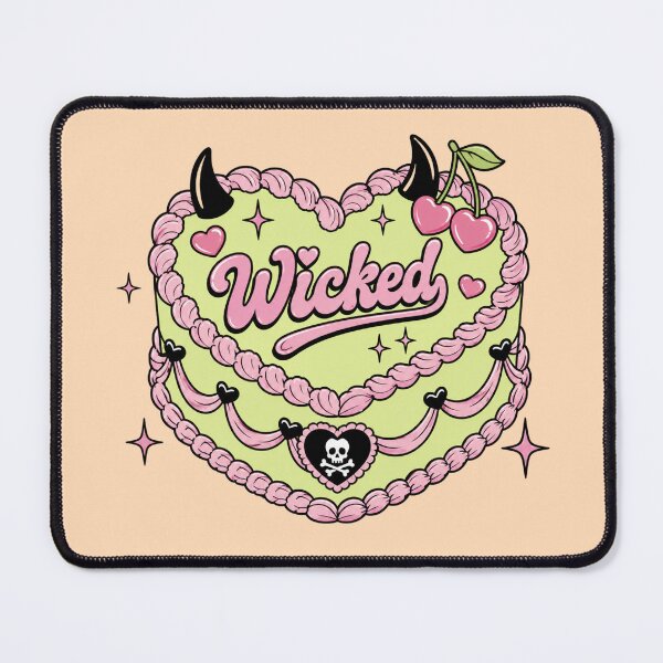 Item preview, Wicked Heart Cake Graphic Tee – Cute Goth Coquette Y2K Aesthetic Design designed and sold by TheStephanieRome.