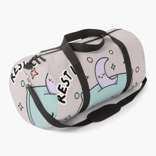 Item preview, Kawaii Sleepy Pillow - "Rest is Productive" designed and sold by SebastianSpace.