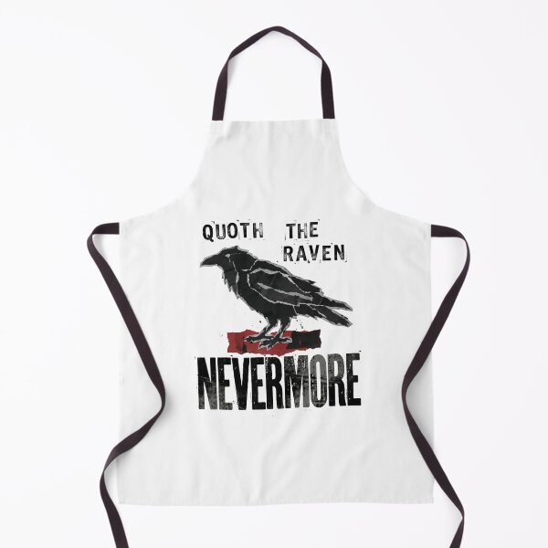 Item preview, Edgar Allan Poe Nevermore Distressed Paper Raven designed and sold by Fenay Designs.