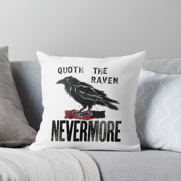 Item preview, Edgar Allan Poe Nevermore Distressed Paper Raven designed and sold by Fenay Designs.