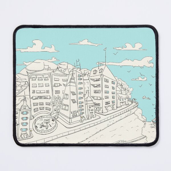 Item preview, A city by the sea designed and sold by La Seconde Vie de Suzie.