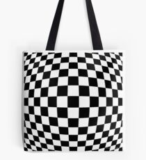 #black, #white, #chess, #checkered, #pattern, #flag, #board, #abstract, #chessboard, #checker, #square Tote Bag