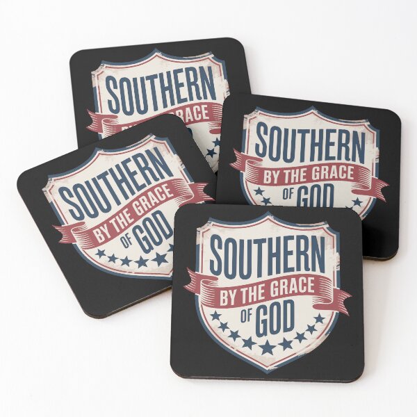 Item preview, Southern by the Grace Shield designed and sold by OldGloryForge.