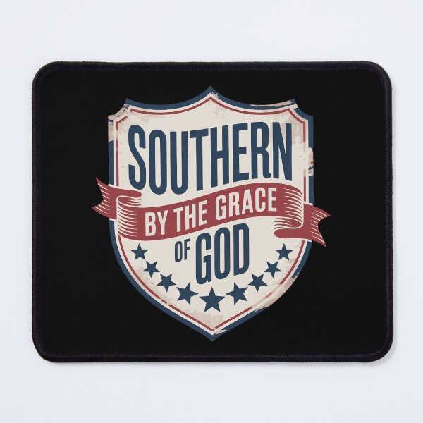 Item preview, Southern by the Grace Shield designed and sold by OldGloryForge.