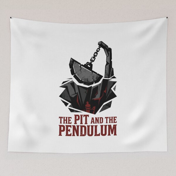 Item preview, Edgar Allan Poe The Pit and the Pendulum Horror designed and sold by Fenay Designs.