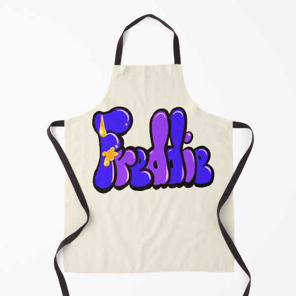 Item preview, Freddie Name Graffiti Throwie Puple blue liquid drip effect Street Art designed and sold by Artonmytee.