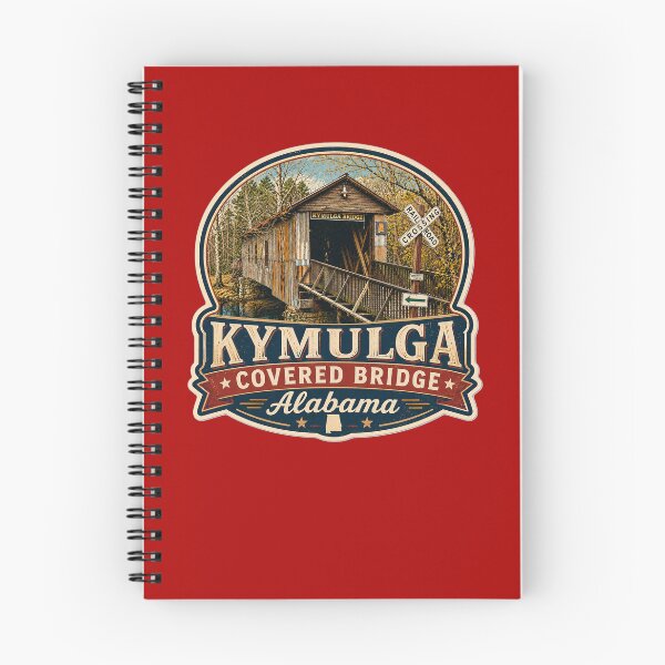 Item preview, Kymulga Covered Bridge sticker designed and sold by gotucoveredart.
