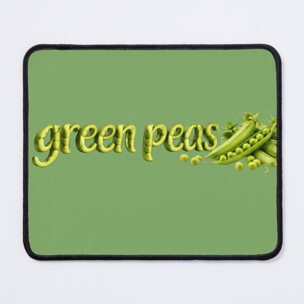 Item preview, Fresh Green Peas Typography designed and sold by sneidere9dace.
