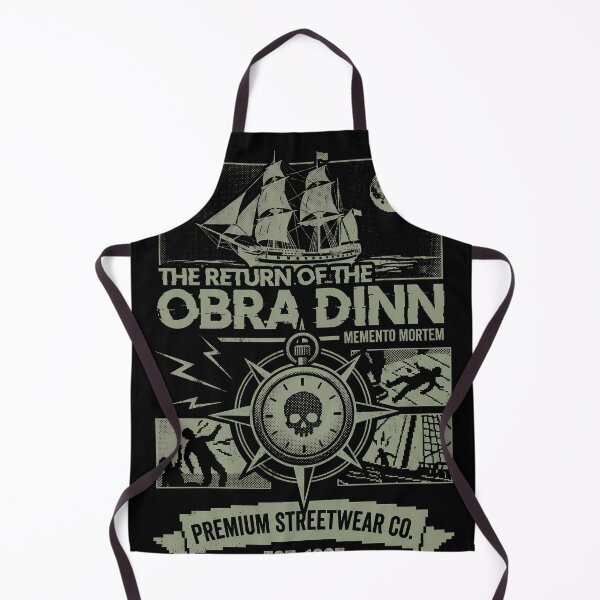 Item preview, Lucas Pope Obra Dinn Minimal Colour Masterpiece designed and sold by Senpaiwaves.