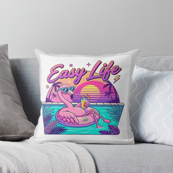 Item preview, Easy Life Retro Flamingo Summer Pool Vaporwave?? designed and sold by Sanaaouissrane.