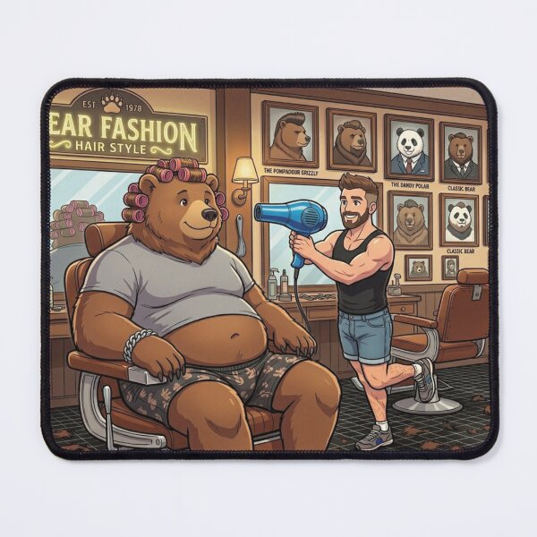 Item preview, Bear hair style designed and sold by strange world .