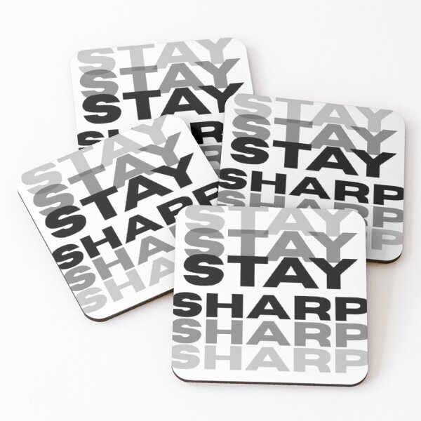Item preview, Stay Sharp Bold Typography Design designed and sold by Sharpy-X.