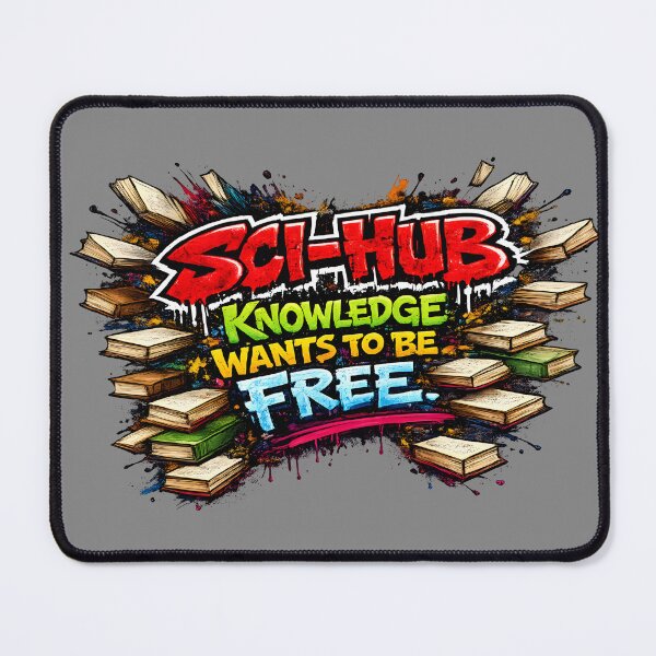 Item preview, SCI-HUB - Knowledge wants to be free designed and sold by Nerd Romance Café.