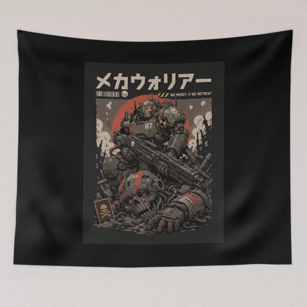 Item preview, Stay Savage // Mecha Warrior designed and sold by Lukasz Kobylka.