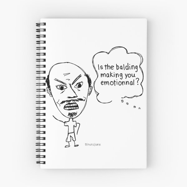Item preview, Copy of Is the balding making you emotional designed and sold by Binotojone.