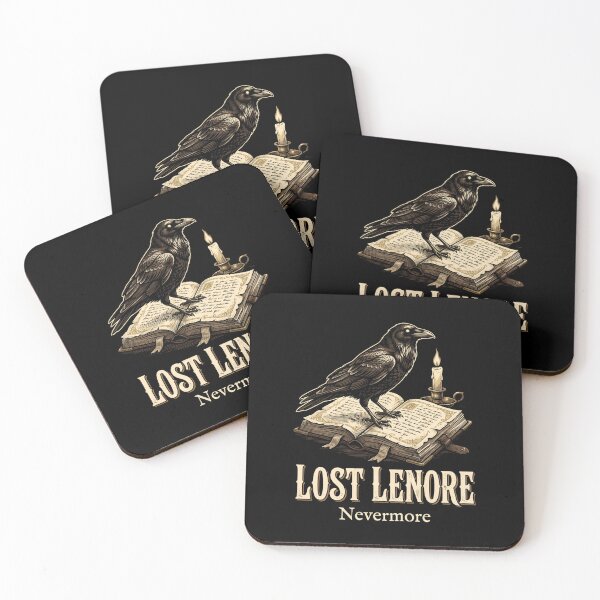 Item preview, Edgar Allan Poe Lost Lenore Nevermore Raven Book designed and sold by Fenay Designs.