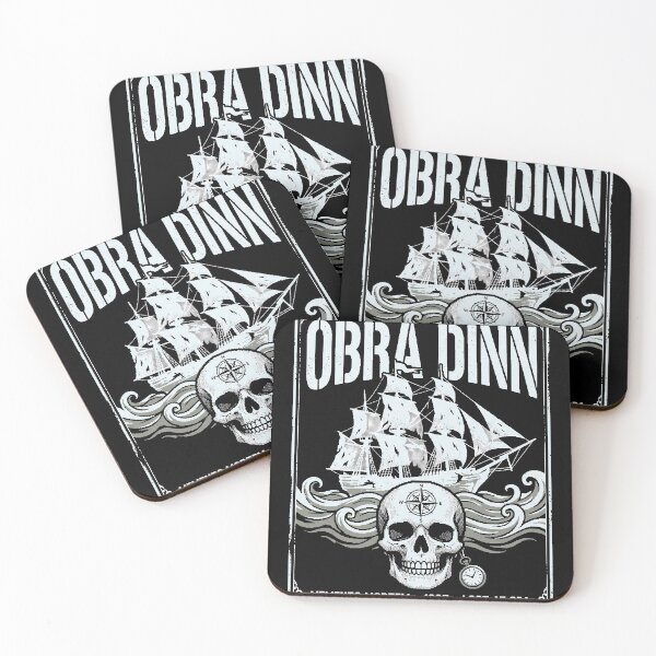 Item preview, Lucas Pope Obra Dinn Minimal Colour Masterpiece designed and sold by Senpaiwaves.