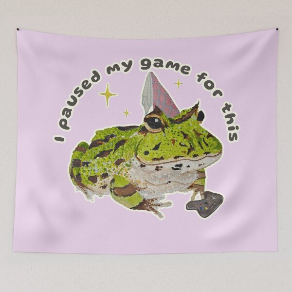 Item preview, I Paused My Game For This (Princess Horace) designed and sold by Blackberries & Moss.