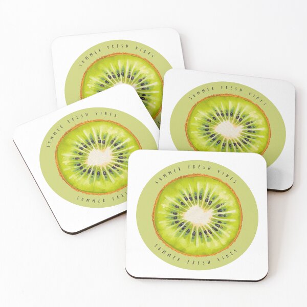 Item preview, Watercolor Kiwi Sticker | Summer Fruit Aesthetic | Fresh Vibes Art designed and sold by Nksparks.