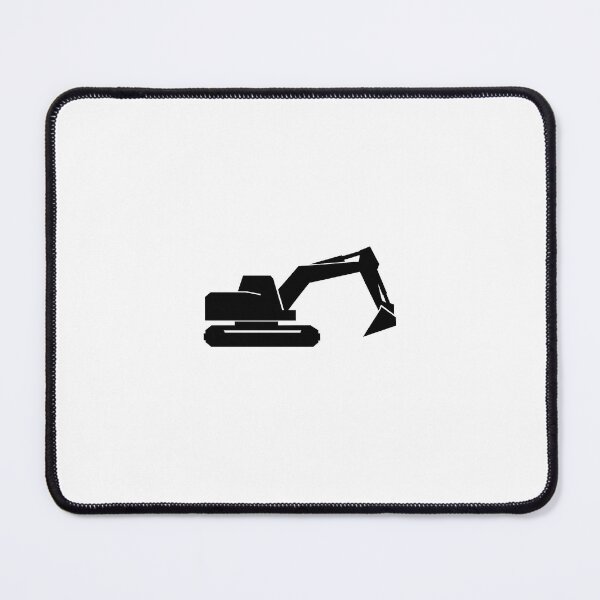 Item preview, Minimalist Excavator Silhouette designed and sold by Le Grand Requin.
