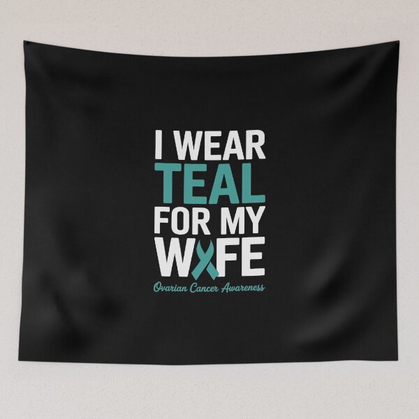 Item preview, Ovarian Cancer Awareness Teal Ribbon designed and sold by jkrphoto.