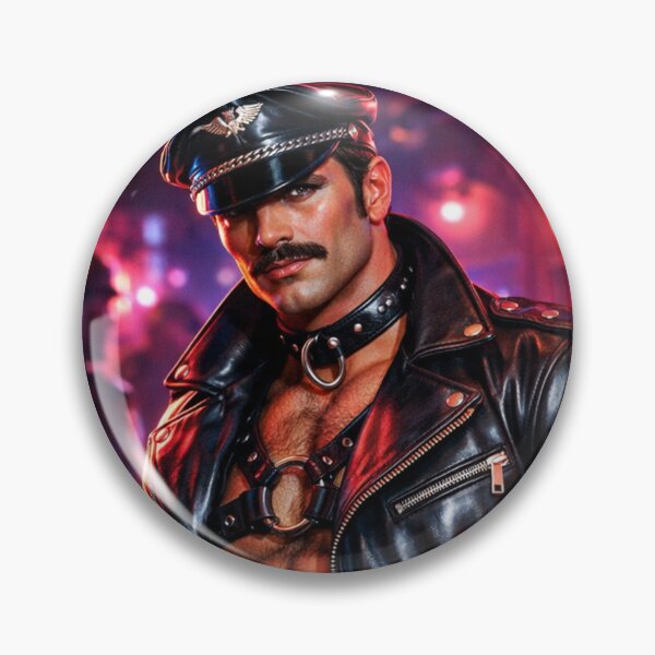 Item preview, Gay Leather Bar Daddy Berlin Leder Pride Graphic Design designed and sold by ItsAKinkThing.