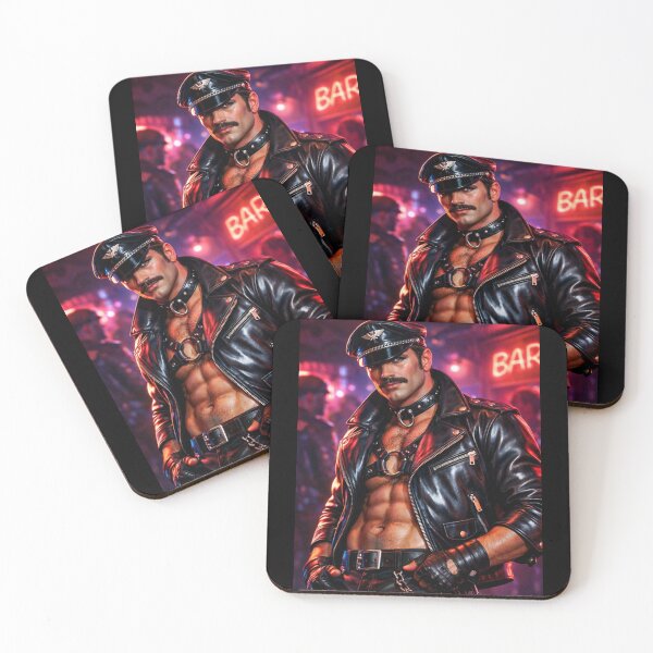 Item preview, Gay Leather Bar Daddy Berlin Leder Pride Graphic Design designed and sold by ItsAKinkThing.