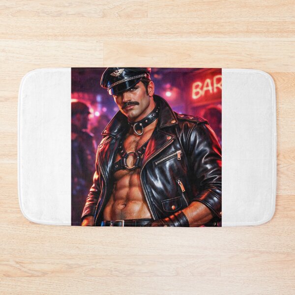 Item preview, Gay Leather Bar Daddy Berlin Leder Pride Graphic Design designed and sold by ItsAKinkThing.