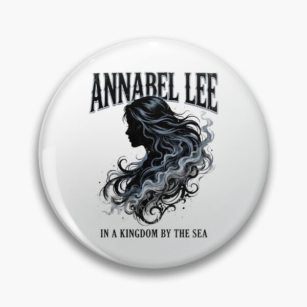 Item preview, Edgar Allan Poe Annabel Lee Kingdom by the Sea designed and sold by Fenay Designs.