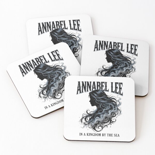 Item preview, Edgar Allan Poe Annabel Lee Kingdom by the Sea designed and sold by Fenay Designs.