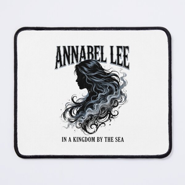 Item preview, Edgar Allan Poe Annabel Lee Kingdom by the Sea designed and sold by Fenay Designs.
