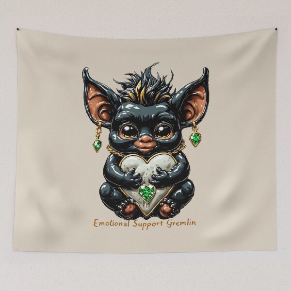 Item preview, Gremoji Society - Emotional Support Gremlin_ No.02 designed and sold by Shift-Bloom.
