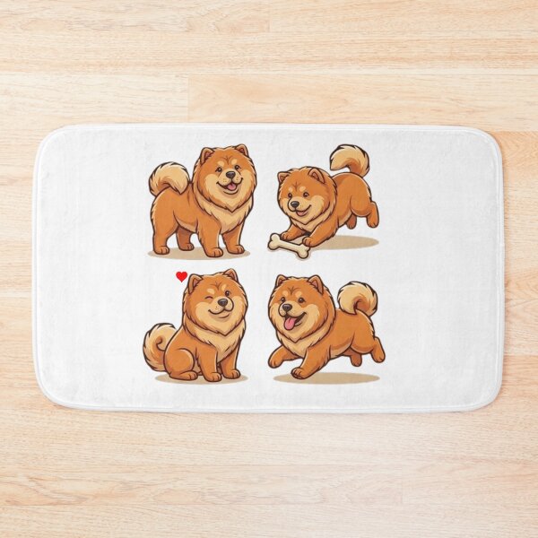 Item preview, Cute Dog Cartoon Collection Cute Fluffy Puppy Pack designed and sold by shikuldo7.