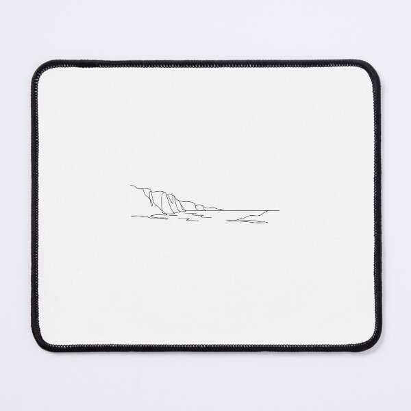 Item preview, Coastal Cliffs One Line Art designed and sold by Le Grand Requin.