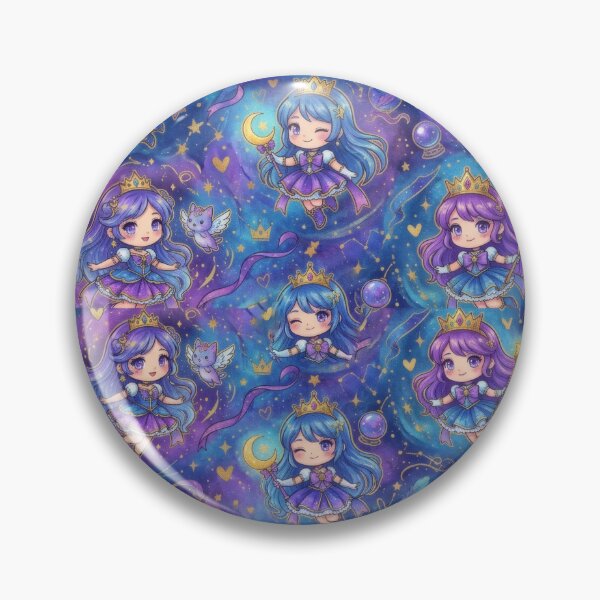 Item preview, Cosmic Chibi Pattern designed and sold by Azurart2.