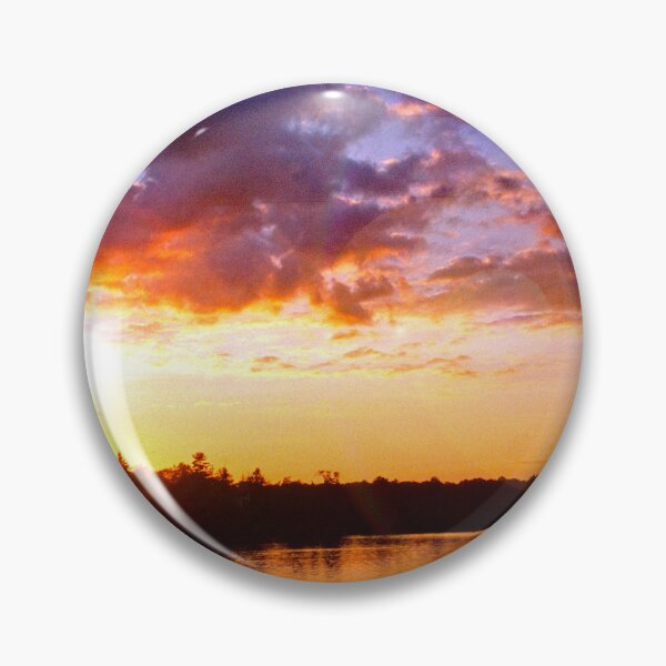 Item preview, Pocono Mountains, Lake Sunset, Hawk Silhouette, Pennsylvania designed and sold by AMacGPhilly.