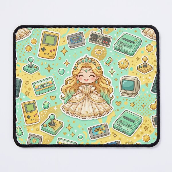 Item preview, Retro Arcade Princess designed and sold by Azurart2.